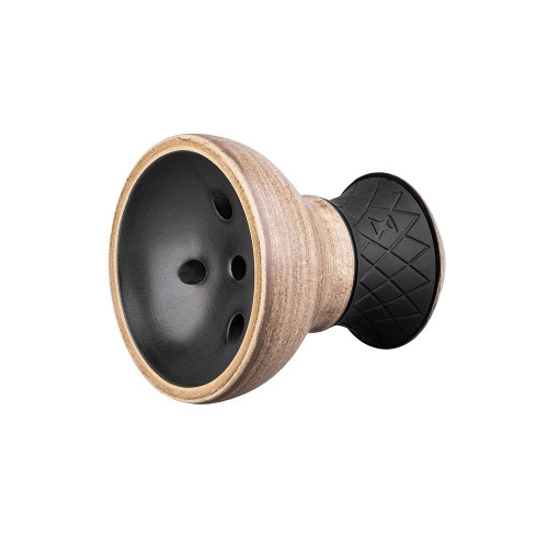 Чаша для кальяна Alpha Bowl - Turk Design Pro Black Matte (Прямоток)