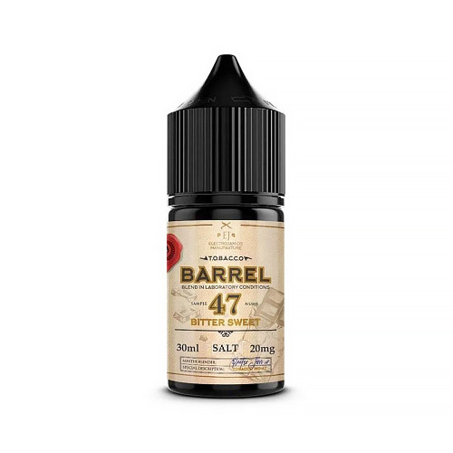 Жидкость ElectroJam Tobacco Barrel - Bitter Sweet 47 (Табак Шоколад) 30мл 20мг