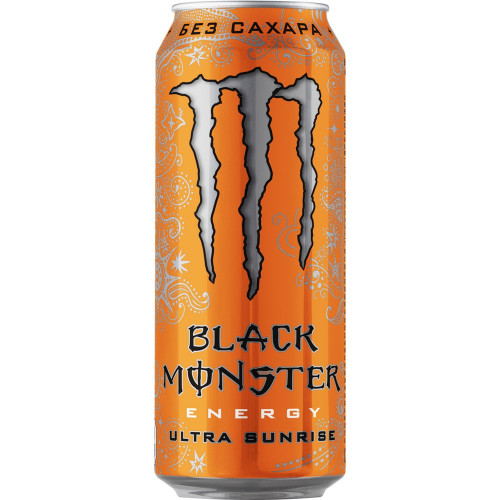 Энергетический напиток Monster Energy - Ultra Sunrise  473мл Америка (Апельсин)
