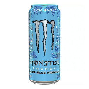 Энергетический напиток Monster Energy - Ultra Blue Hawaiian (Ананас Кокос Цитрусы) 473мл