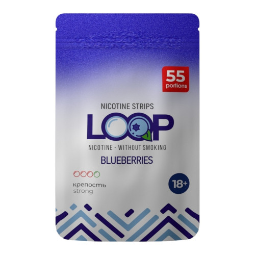 Пластинки Loop - BLUBBERY (Черника)