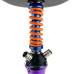 Кальян Mamay Customs - Coilover Micro сине-оранжевый