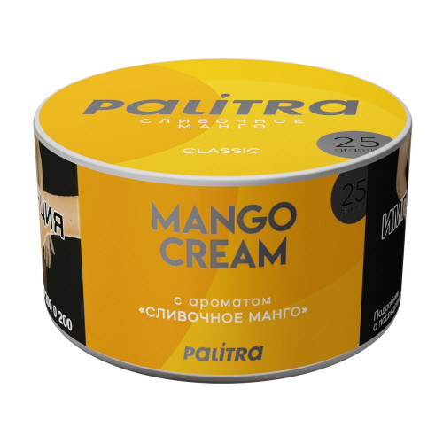 Табак PALITRA 25г - Mango Cream (Сливочный Манго)