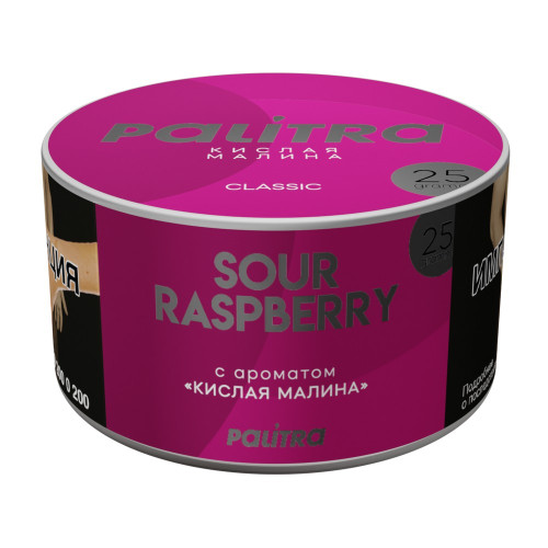 Табак PALITRA 25г - Sour Raspberry (Кислая малина)