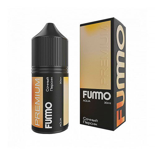 Жидкость Fummo Aqua - Сочный персик 30мл 20мг