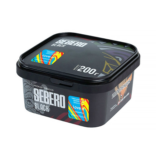 Табак Sebero Black 200г - Love Is (Жвачка Лов Ис)