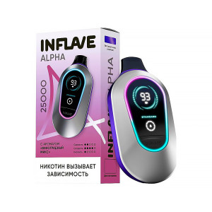 Электронная сигарета INFLAVE ALPHA 25000 - Виноградный микс