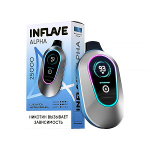 Электронная сигарета INFLAVE ALPHA 25000 - Мятная жвачка