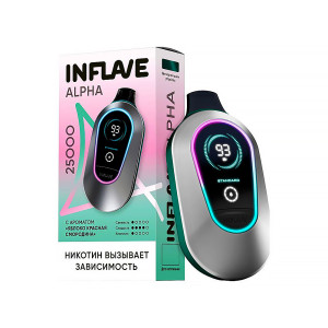 Электронная сигарета INFLAVE ALPHA 25000 - Яблоко Красная смородина