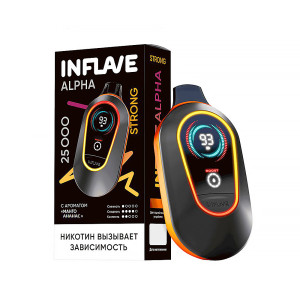 Электронная сигарета INFLAVE ALPHA STRONG 25000 - Манго Ананас