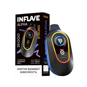 Электронная сигарета INFLAVE ALPHA STRONG 25000 - Черничный морс