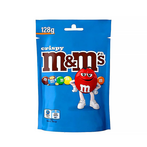 Драже M&M s - Crispy (Хрустящая начинка) 128г