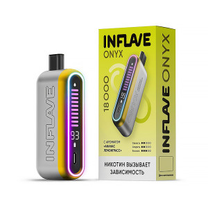 Электронная сигарета INFLAVE ONYX 18000 - Ананас Лемонграсс