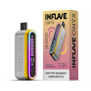 Электронная сигарета INFLAVE ONYX 18000 - Банан Малина
