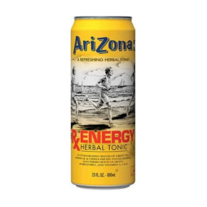 Напиток AriZona - RX Energy Herbal Tonic (Травяной чайный энергетик) 650мл