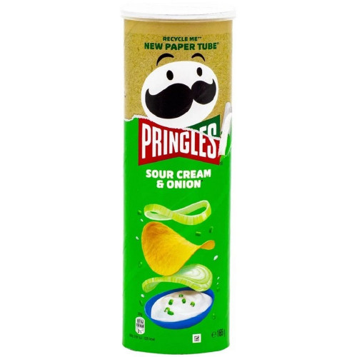 Чипсы Pringles - Сметана лук 165г