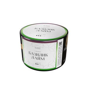 Табак NАШ WHITE (НАШ) 40г - Базилик лайм