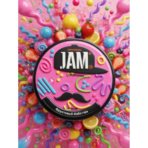 Табак JAMM 30г - Фруктовый бабл гам (Fruit bubble gum)