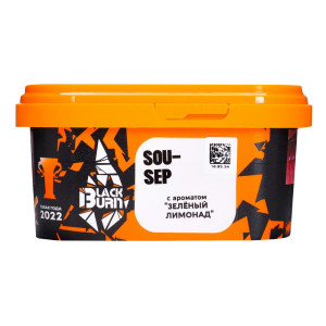 Табак Black Burn 200г - Зеленый лимонад (SouSep)