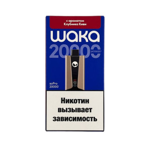 Электронная сигарета WAKA soPRO 20000 Hard extra - Клубника Киви