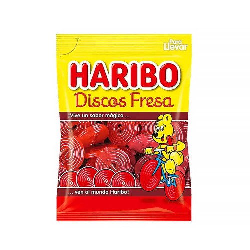 Жевательный мармелад Haribo - Disco Fresa (Клубничные улитки) 80г