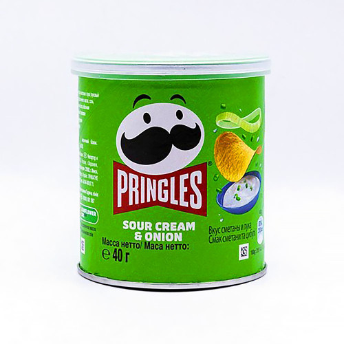 Чипсы Pringles - Sour Cream & Onion (Сметана и лук) Малазия 42г