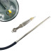 Кальян Seven Star - E-100B-SS SILVER+LIGHT GLASS 67см (полный комплект)