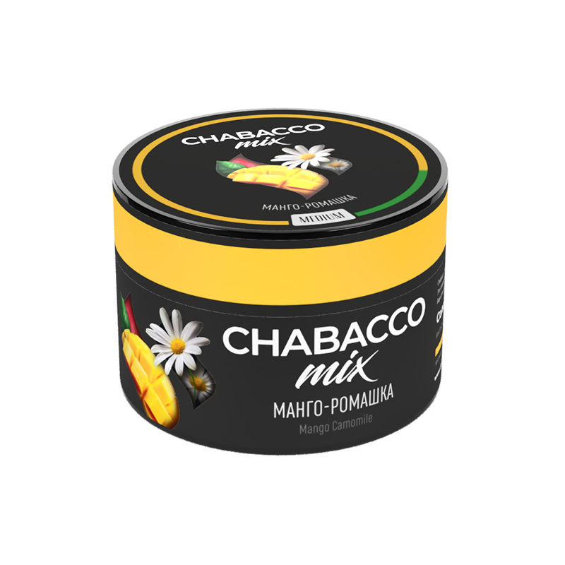 Смесь Chabacco Mix MEDIUM 40г - Mango Chamomile (Манго-ромашка)
