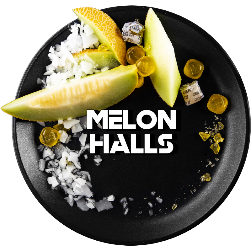 Табак Black Burn 25г - Melon Halls (Дынный холлс)