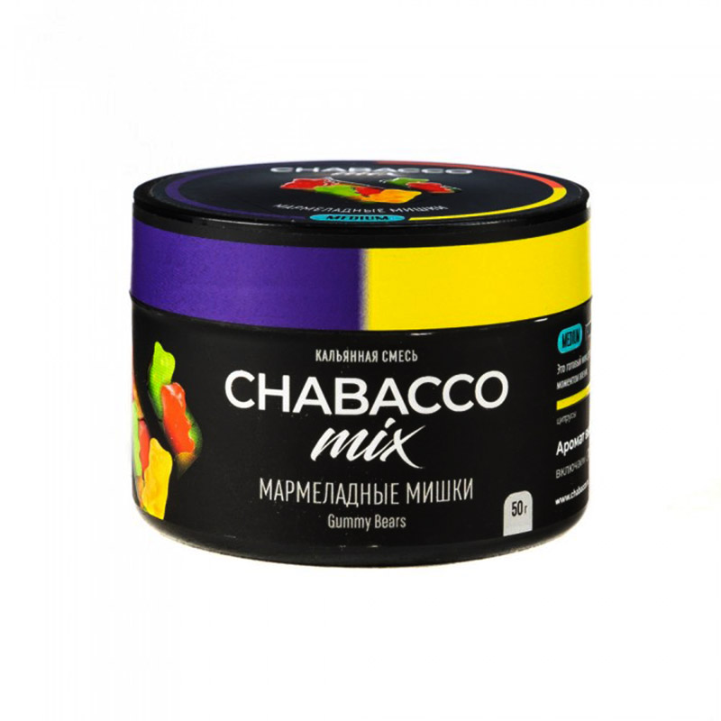 Смесь Chabacco Mix MEDIUM 40г -  Мармеладные мишки (Gummy bears)