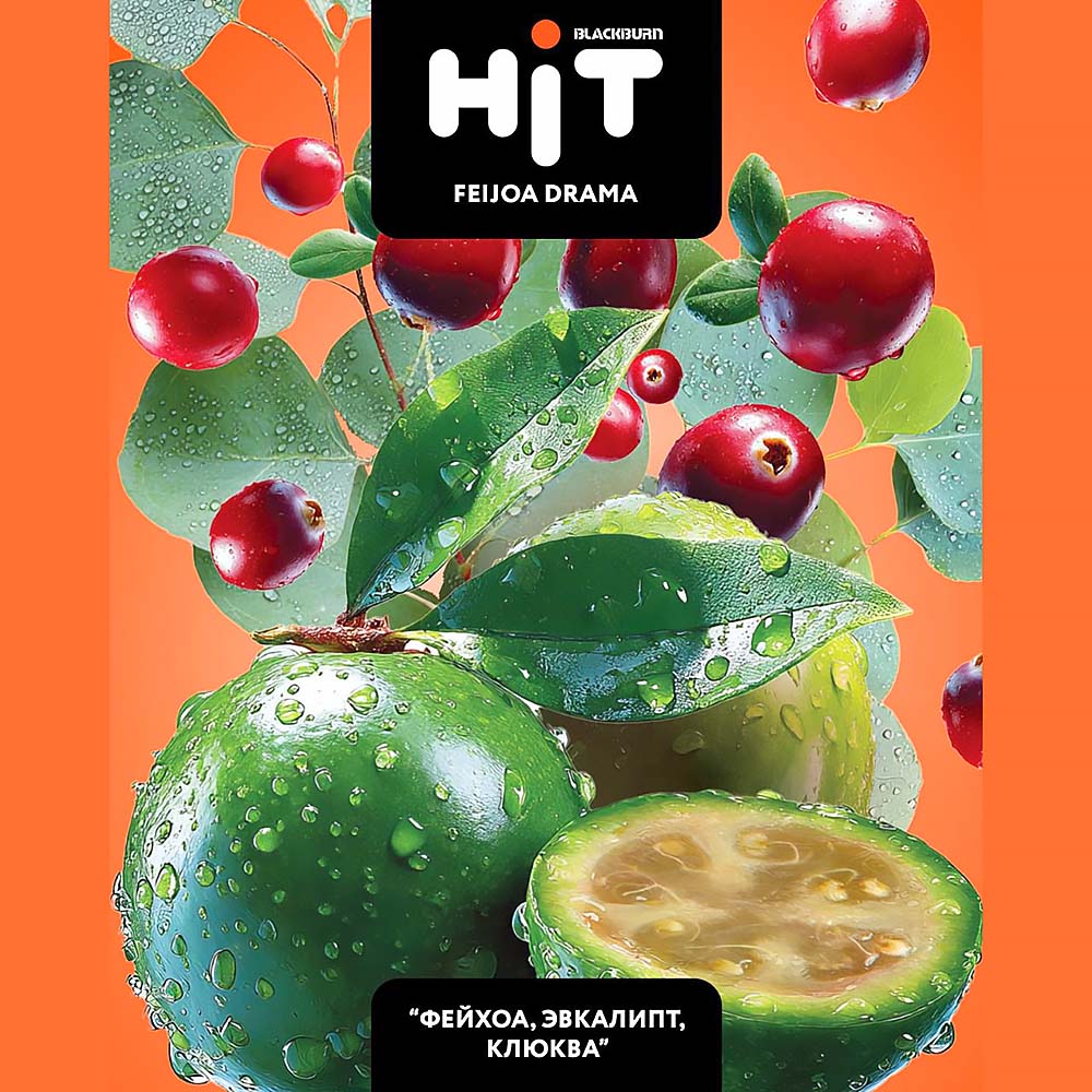 Табак BLACKBURN HiT 30г - Feijoa Drama (Фейхоа Эвкалипт Клюква)